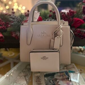 Coach Andrea Mini Handbag and  with matching Waller